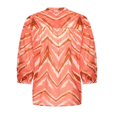 Expresso Dames Blouse Ex14-25289 Koraal