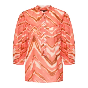 Expresso Dames Blouse Ex14-25289 Koraal