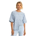 Expresso Dames Blouse Ex14-25290 Bleu