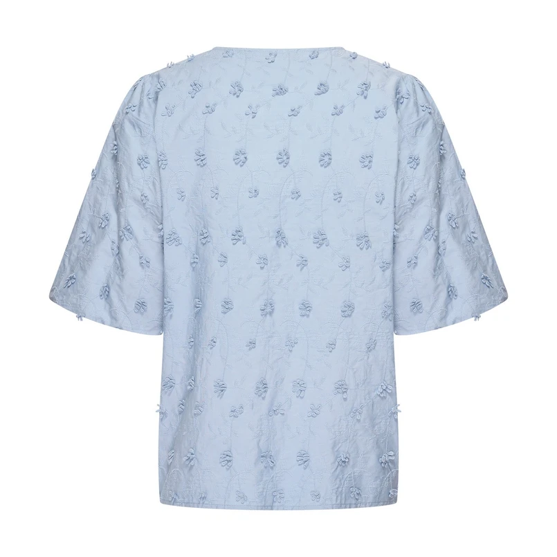 Expresso Dames Blouse Ex14-25290 Bleu