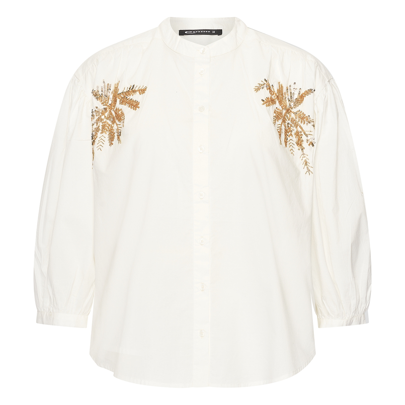 Expresso Dames Blouse Ex14-25291 Wit