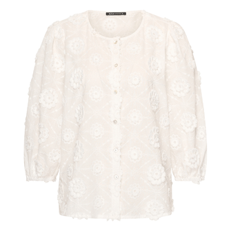 Expresso Dames Blouse Ex14-25337 Wit