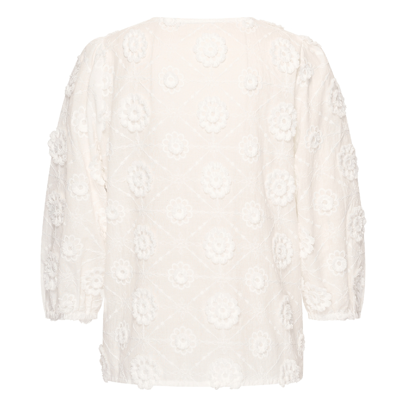 Expresso Dames Blouse Ex14-25337 Wit