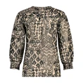 Expresso Dames Blouse Ex14-25357 Midden bruin