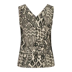 Expresso Dames Blouse Ex14-25394 Midden bruin