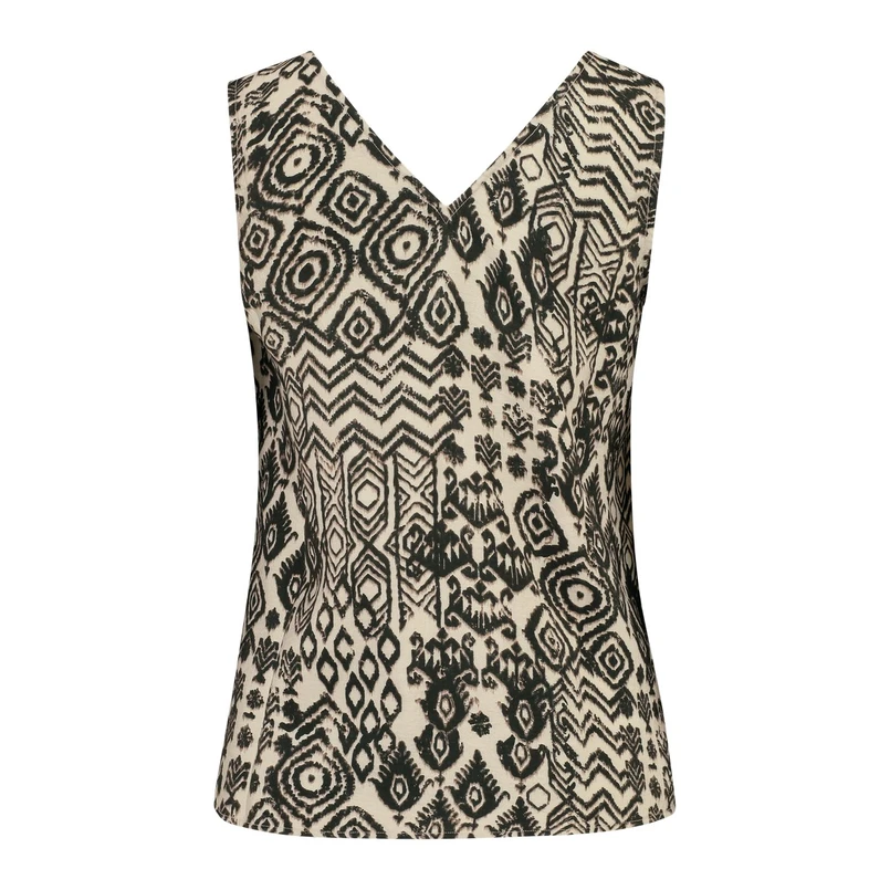 Expresso Dames Blouse Ex14-25394 Midden bruin