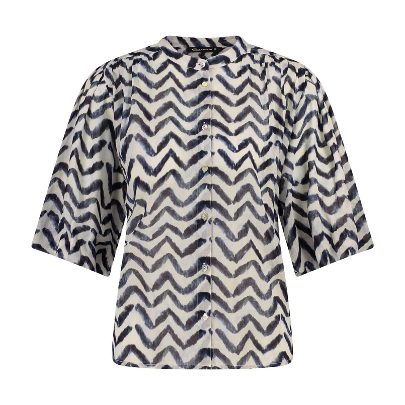 Expresso Dames Blouse Ex14-25499 Navy