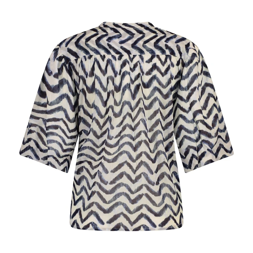 Expresso Dames Blouse Ex14-25499 Navy