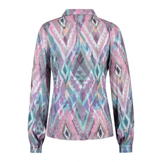 Expresso Dames Blouse Ex25-14002 Aqua