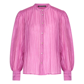Expresso Dames Blouse Ex25-14008 Cerise