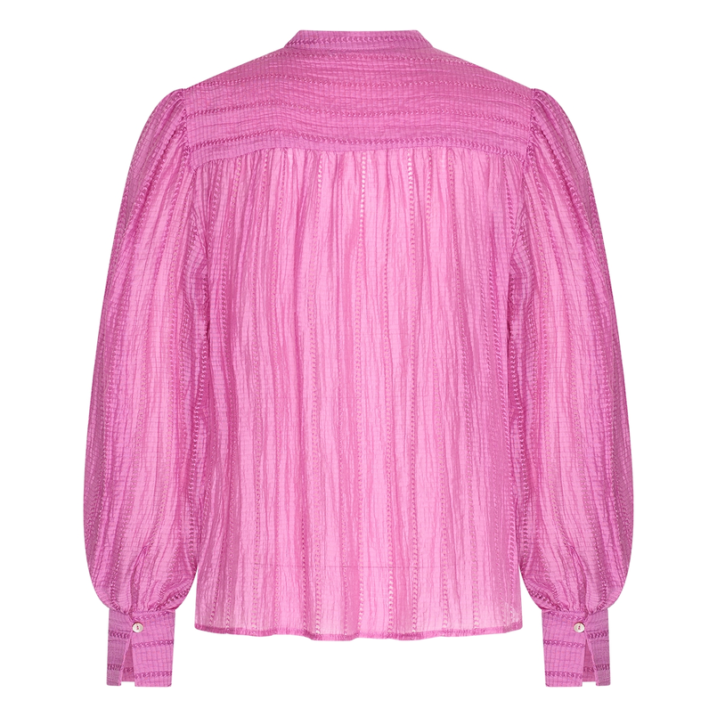 Expresso Dames Blouse Ex25-14008 Cerise