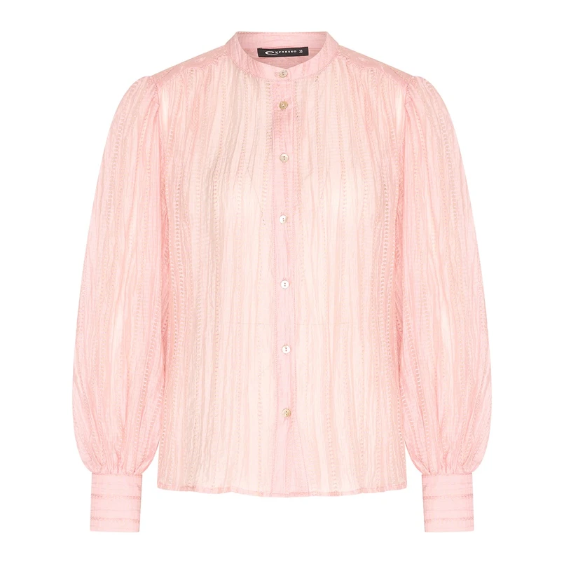 Expresso Dames Blouse Ex25-14008 Roze