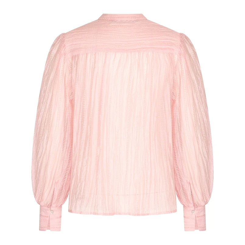 Expresso Dames Blouse Ex25-14008 Roze