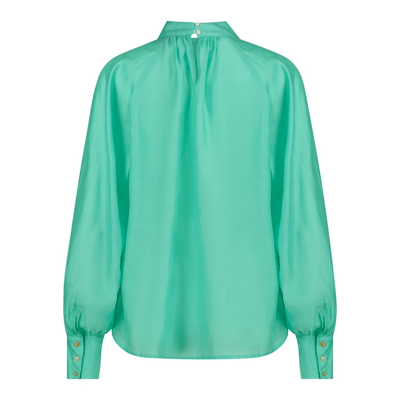 Expresso Dames Blouse Ex25-14010 Aqua