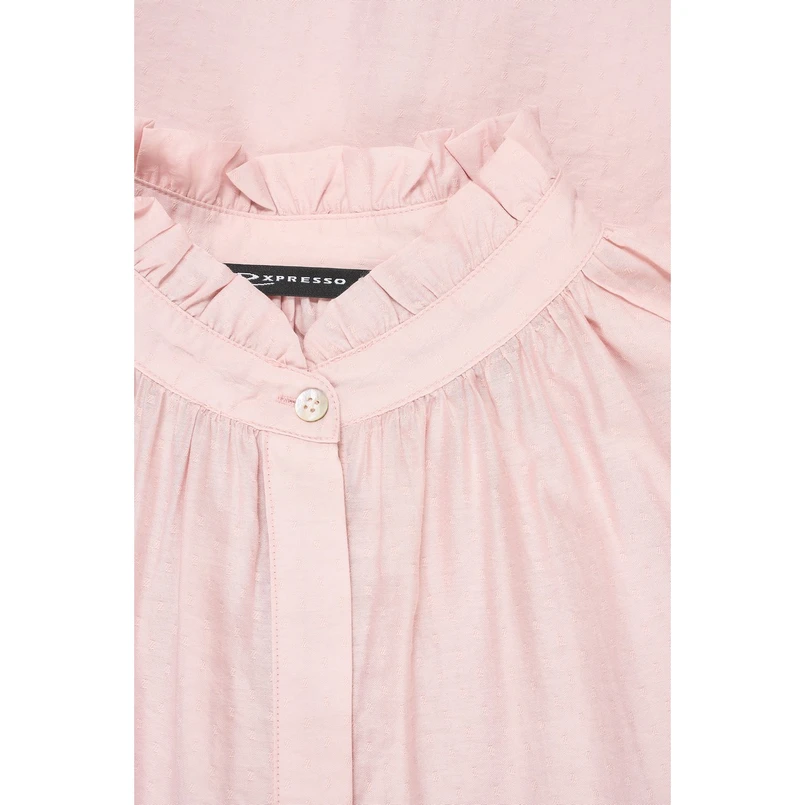 Expresso Dames Blouse Ex25-14014 Roze