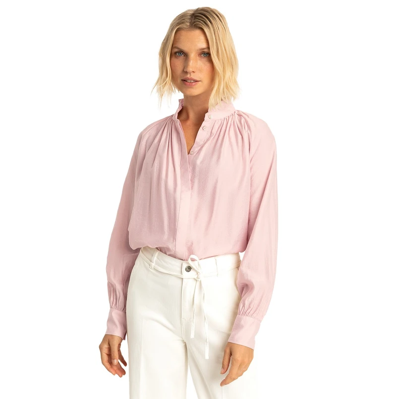 Expresso Dames Blouse Ex25-14014 Roze