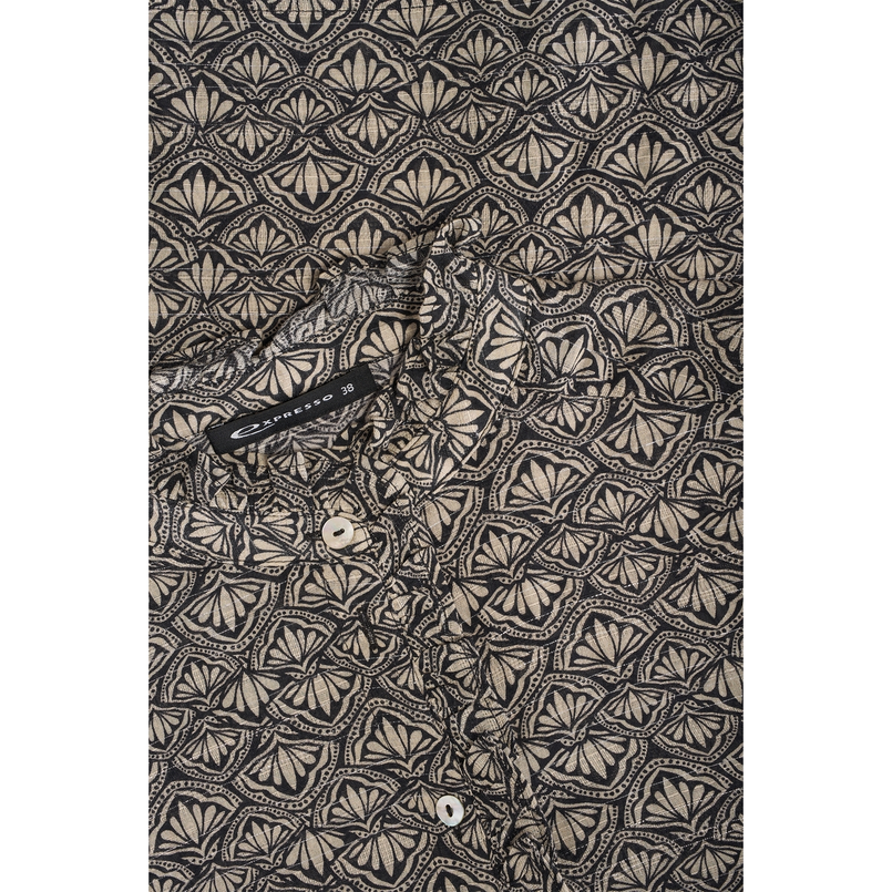 Expresso Dames Blouse Ex25-14018 Zwart