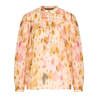 Expresso Dames Blouse Ex25-14026 Oker