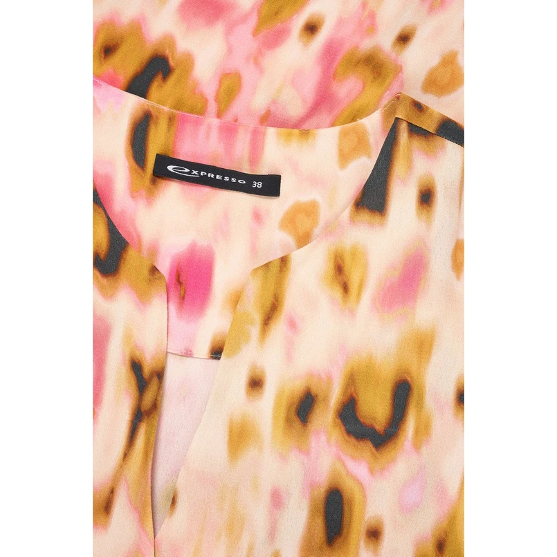 Expresso Dames Blouse Ex25-14027 Oker