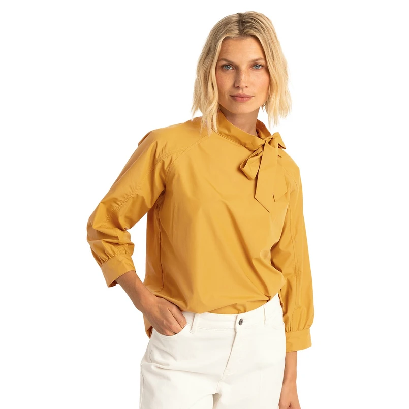 Expresso Dames Blouse Ex25-14031 Oker