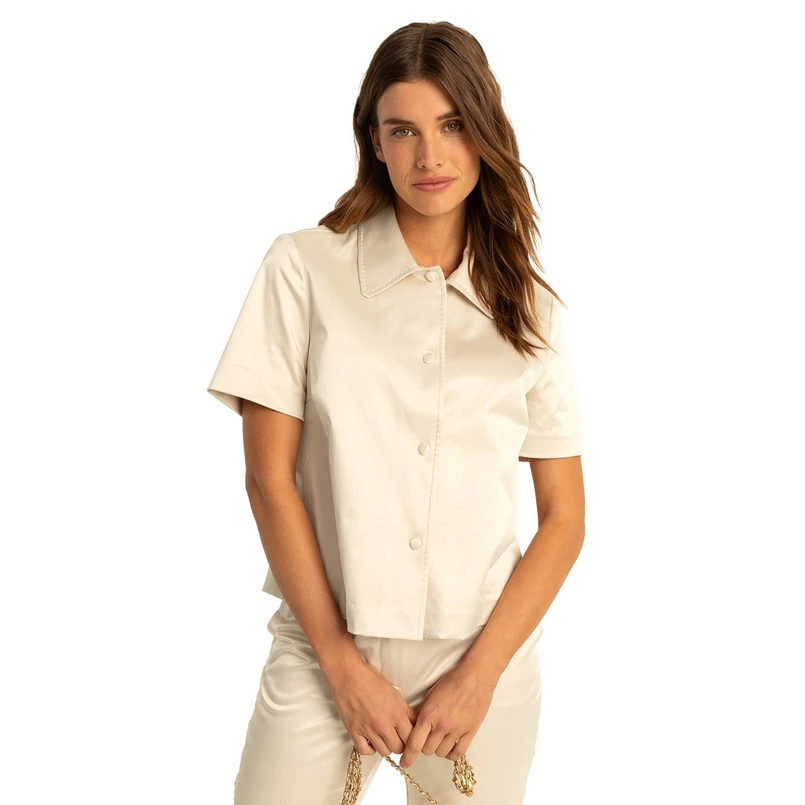 Expresso Dames Blouse Ex25-14033 Wit