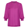 Expresso Dames Blouse Ex25-14035 Cerise