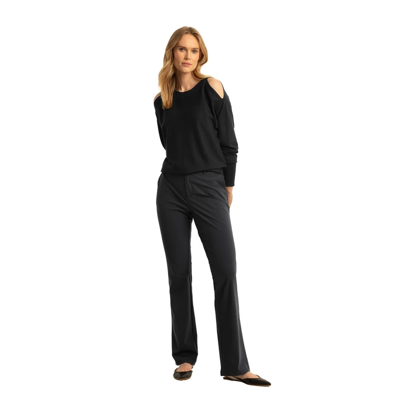 Expresso Dames Broek Ex21-25038 Zwart