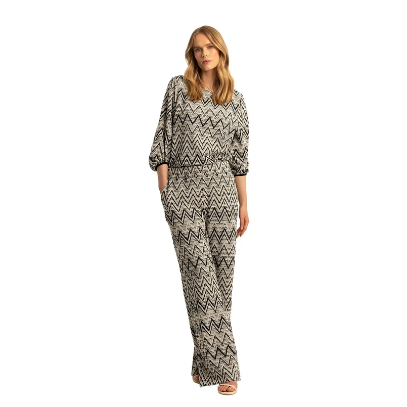 Expresso Dames Broek Ex21-25063 Zwart