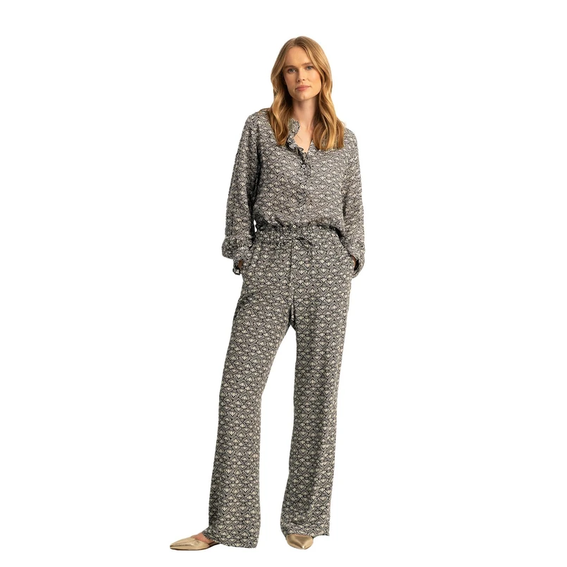 Expresso Dames Broek Ex25-21010 Zwart