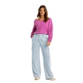 Expresso Dames Broek Ex25-22013 Light blue denim