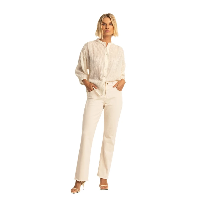 Expresso Dames Jeans Ex22-25253 Wit