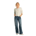 Expresso Dames Jeans Ex25-22011 Mid blue denim