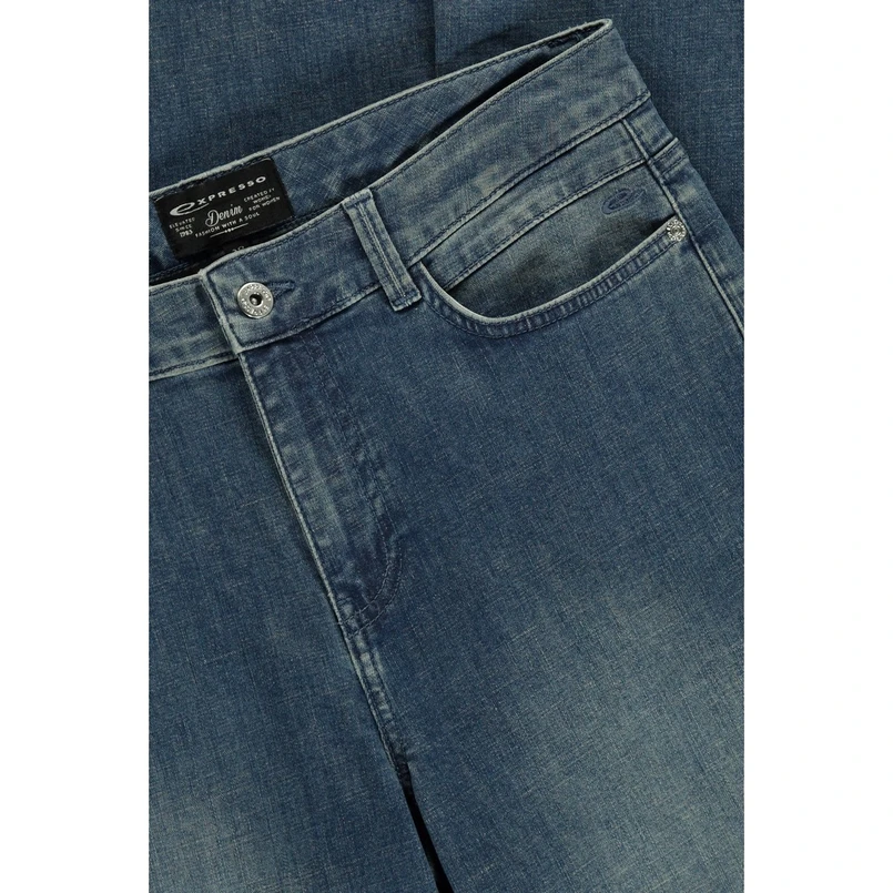 Expresso Dames Jeans Ex25-22011 Mid blue denim