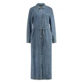Expresso Dames Jurk Ex25-32001 Mid blue denim