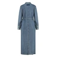 Expresso Dames Jurk Ex25-32001 Mid blue denim