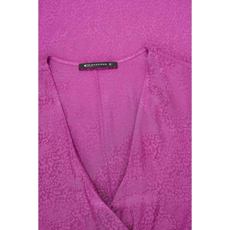 Expresso Dames Jurk Ex25-32006 Cerise