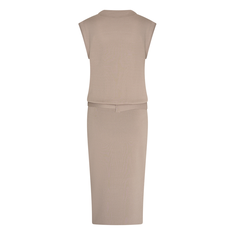 Expresso Dames Jurk Ex32-25023 Taupe