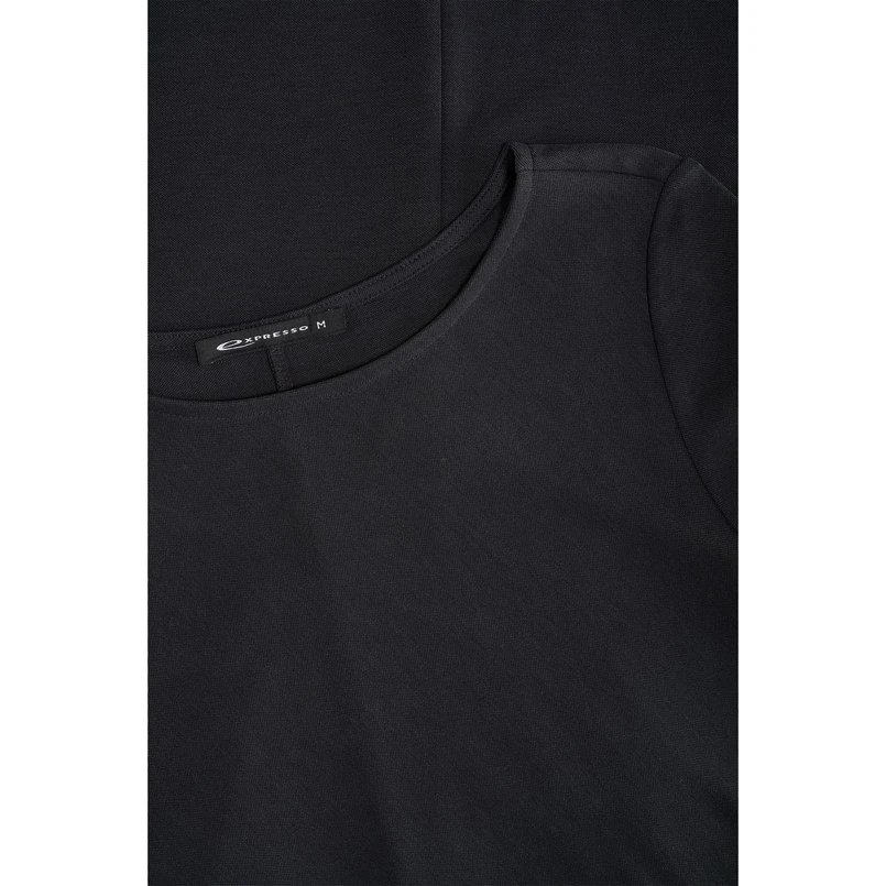 Expresso Dames Jurk Ex32-25102 Zwart