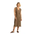 Expresso Dames Jurk Ex32-25283 Midden bruin