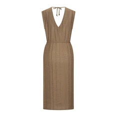Expresso Dames Jurk Ex32-25283 Midden bruin