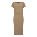 Expresso Dames Jurk Ex32-25288 Midden bruin