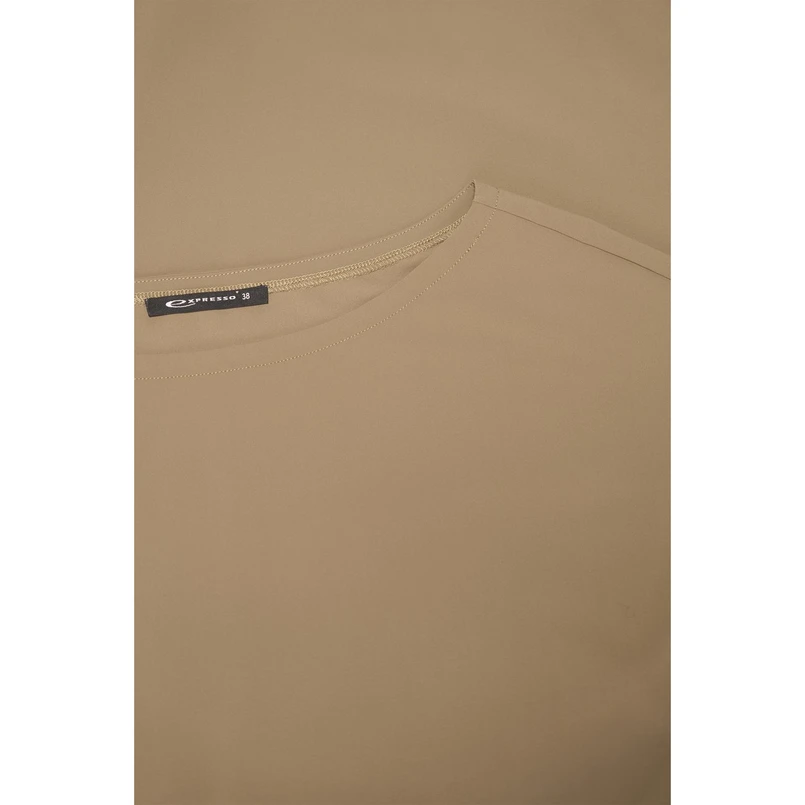 Expresso Dames Jurk Ex32-25288 Midden bruin