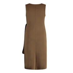 Expresso Dames Jurk Ex32-25393 Midden bruin
