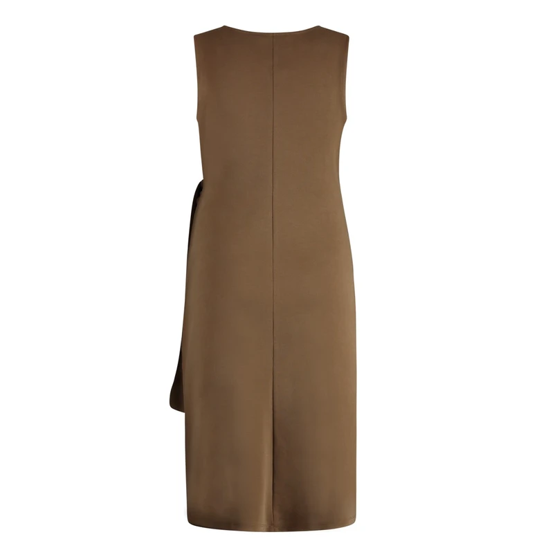 Expresso Dames Jurk Ex32-25393 Midden bruin