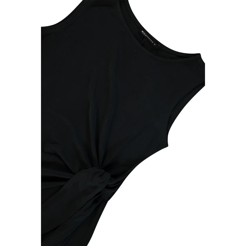 Expresso Dames Jurk Ex32-25393 Zwart