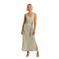 Expresso Dames Maxi-jurk Ex32-25320 Olijf