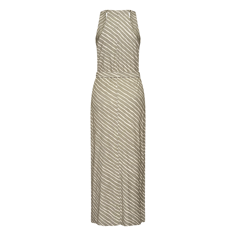 Expresso Dames Maxi-jurk Ex32-25320 Olijf
