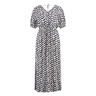 Expresso Dames Maxi-jurk Ex32-25516 Navy