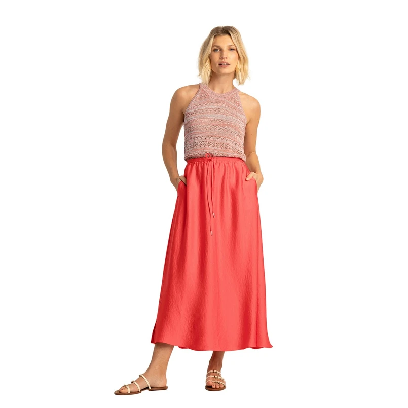 Expresso Dames Rok Ex23-25267 Koraal