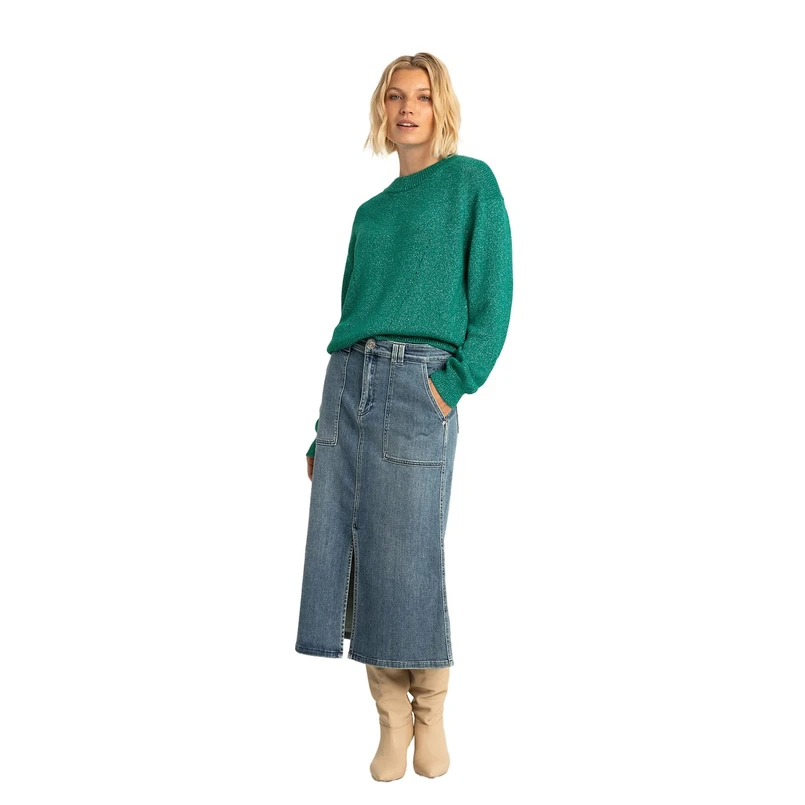 Expresso Dames Rok Ex25-23005 Mid blue denim